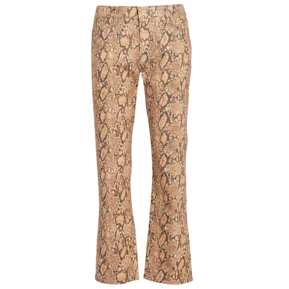 Frame Le High Rise Python Print Pant - Picture 2 of 6